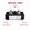 WUZDPRCJ 100A single-phase rectifier bridge AC-DC module 100Amp 12V to1800V MDQ100A-16 12V 24V 36V 48V 600V 1000V 1200V 1600V MDQ100A(MDQ100A 800V) view 4