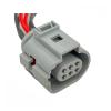 DLAHPJPT automotive electrical connectors 6 Pin EGR Valve Female Connector pl;/ug Wire Harness Fit Compatible 1J0 973 713 G 1J0973713G 42121200 With 15cm 20AWG Cable(1 Pc) view 4