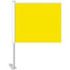 Premium Clip-On Window Display Sign for Cars and Trucks Solid Yellow Window Signs 11" x 13" with 19" Pole Vehicle Clip Sign for Auto Dealerships, Car Lot Advertising 4 Pack view 1