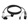 EQBVZZRD EV Charger Extension Cable 12KW 50A EV Charger Cable Type2 to Type1 Charging Station Fast Elecitric Car Charging Cable 5M EVSE Female to Male Plug(32A 8KW 1 Phase) view 1