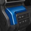 MXtrim for Toyota Tacoma 2024 2025 Interior Dashboard Center Control Strip Molding Trim ABS Glossy Blue Car Accessories 2pcs (Not Fit TRD Version) view 3