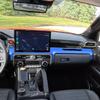 MXtrim for Toyota Tacoma 2024 2025 Interior Dashboard Center Control Strip Molding Trim ABS Glossy Blue Car Accessories 2pcs (Not Fit TRD Version) view 4