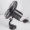 Electric Car Fan, 6in Powerful Cooling Air Fan with Upgrade Powerful Suction Cup, 360 Rotatable Portable Quiet Fan for Vehicle Car Truck Van SUV RV ATV (12v) view 3