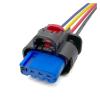 DLAHPJPT Automotive Electrical connectors 4Pin Auto Ignition Coil High Voltage Package pl*-UG Connector Wire Harness Fit Compatible 1.6T 1-2296696-1 1-2203773-1(20 Pcs) view 3