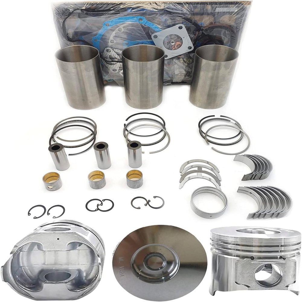 Overhaul Rebuild Kit for Yanmar Engine 3TNV82 3TNV82A 3TNV82A-QTB1 Excavator VIO30 VIO27 B3 Tractor EG224