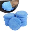 Wax Applicator Pad Microfibre Hand Polishing Sponge Set with Finger Pocket for Cars Auto 10PCS view 3