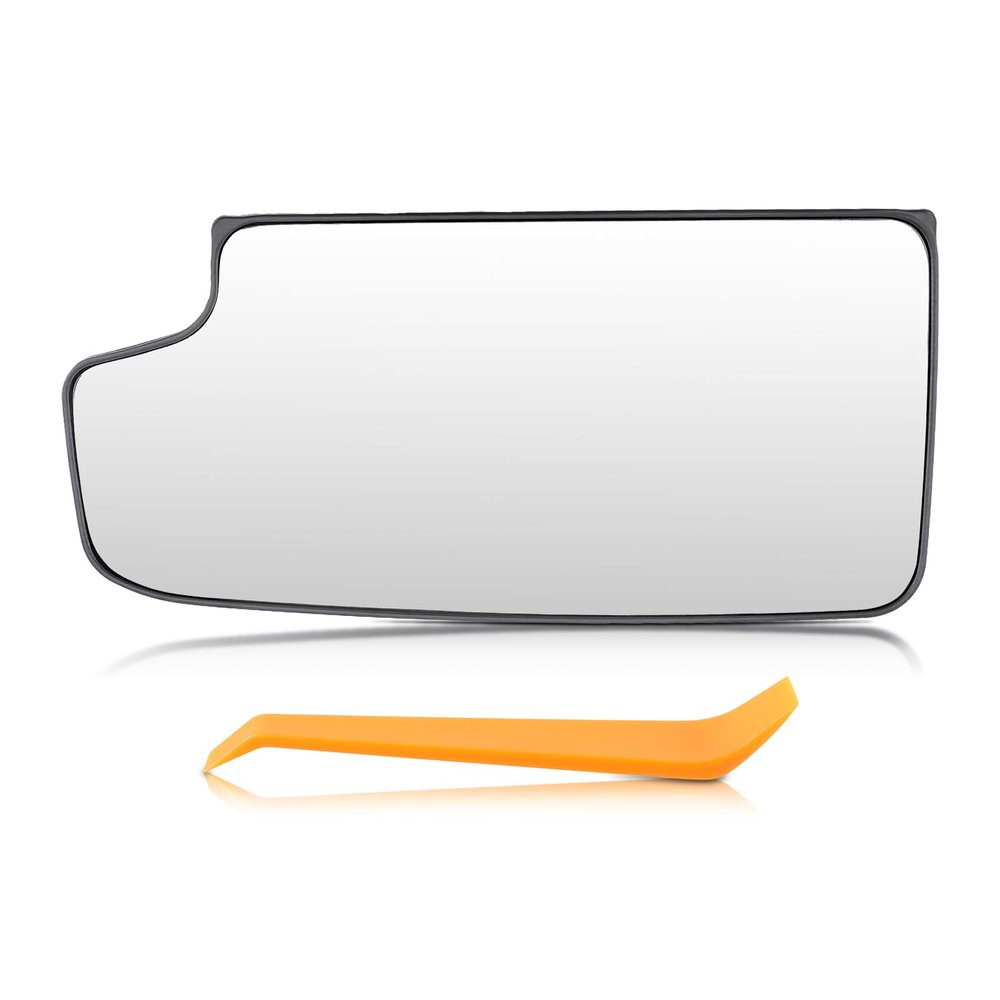 MOTOALL 23444114 Driver Side Tow Mirror Glass Lower Convex Left side Heated Rearview Mirror Fit for Chevy Silverado 1500 2500 3500, for GM Pickup Truck SUV Sierra 2500 HD