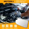 MOTOALL 23444114 Driver Side Tow Mirror Glass Lower Convex Left side Heated Rearview Mirror Fit for Chevy Silverado 1500 2500 3500, for GM Pickup Truck SUV Sierra 2500 HD view 2