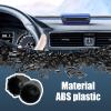 Nowkont Pack-10 Car 0.5"/13mm Low Pressure and 0.6"/16mm High Pressure Caps Kit, ABS Plastic Air Conditioning Valve Core Cover, Air Conditioning System Sealing Kit, Universal for Most Cars (Black) view 4