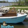 Custom Boat Letters for Registration - (Pack of 2) - Your Numbers and Letter, Marine Grade Vinyl Decals Sticker - 3.25" x 24" view 4
