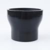 AC PERFORMANCE ID 3" to 1.75" (76mm to 45mm) Silicone Hose Straight Reducer 3-Ply Reinforced Black, 3" Length view 1