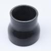 AC PERFORMANCE ID 3" to 1.75" (76mm to 45mm) Silicone Hose Straight Reducer 3-Ply Reinforced Black, 3" Length view 2