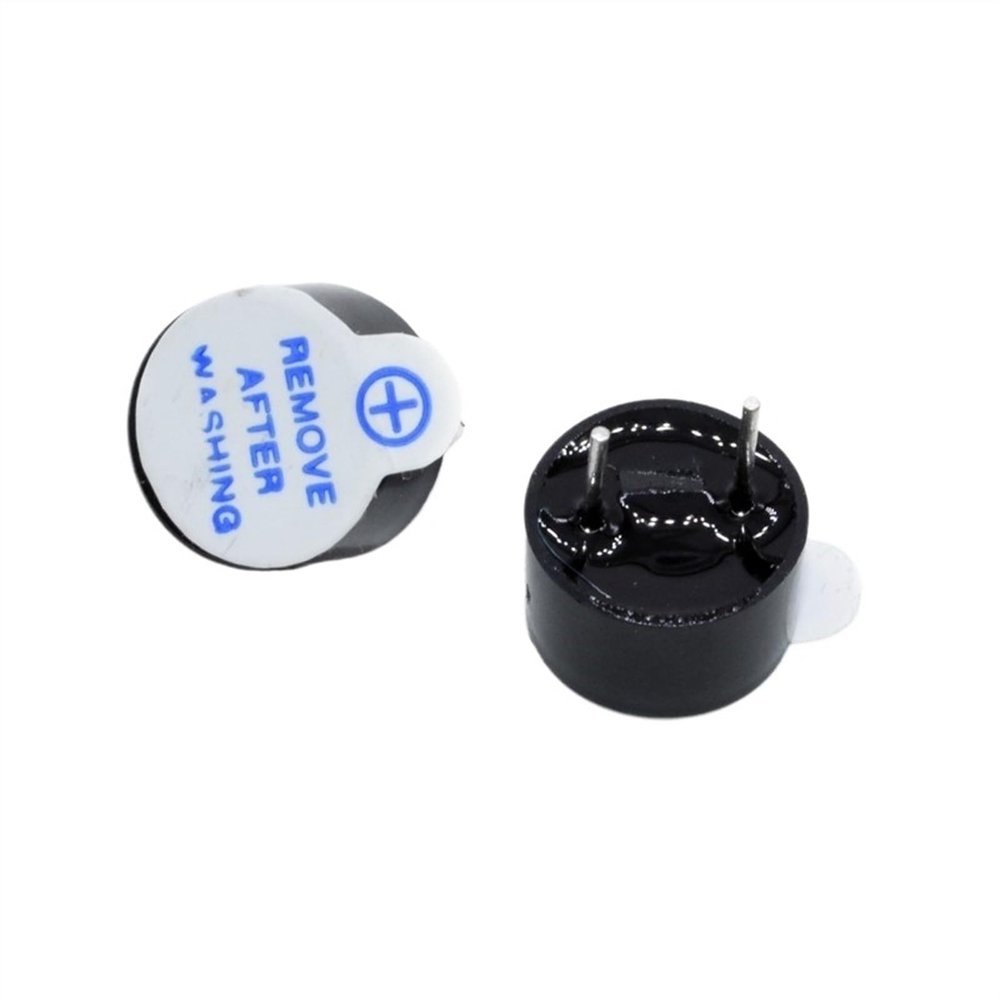 WUZDPRCJ 10pcs 5V Active Alarm Buzzer Beeper 9 * 5.5mm TMB09A05 5V 3V 3.3V Mini Active Piezo Buzzer(0905 5V)