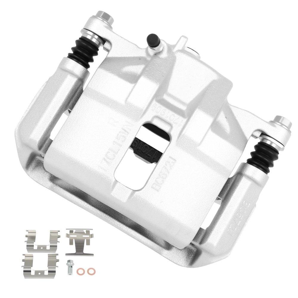 cciyu Front Right Disc Brake Caliper Assembly w/Bracket 19B1460