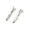 DLAHPJPT automotive electrical connectors 50 PCS 1.2 MM Auto Crimp Loose Wire Terminal Splice Pins Electrical Connector pl;/ug 1718653-1 4F0973703 G406 DJ623W-1.2x0.6A view 1