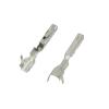 DLAHPJPT automotive electrical connectors 50 PCS 1.2 MM Auto Crimp Loose Wire Terminal Splice Pins Electrical Connector pl;/ug 1718653-1 4F0973703 G406 DJ623W-1.2x0.6A view 2