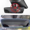 TSTESE Rearview Mirror Edge Protector Trim Frame Compatible with Tesla Model 3 Y X S 2025 2024 2023 2022 2021 2020 Interior Rear View Decorations Cover Decor Strip Accessories (Blue) view 2