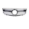IALQXYCX Compatible For Benz GLK X204 Front Bumper Panamericana GT Grille Style X204 300 350 400 Grill Parrilla 2008-2015 Black Silver(Diamond Black 08-12) view 1