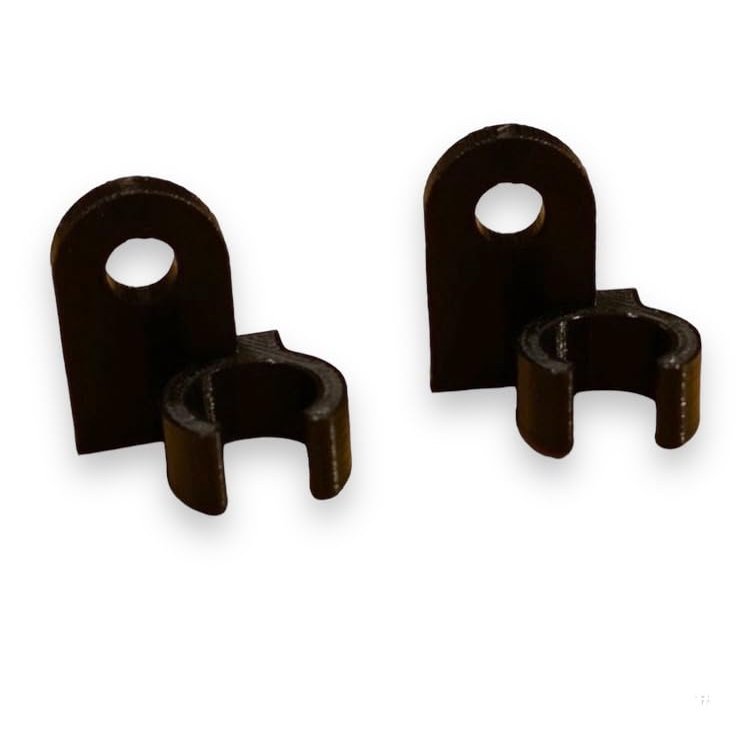 Overflow Hose Clips and Hardware For Cherokee XJ (3/8, Green)