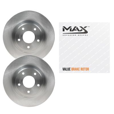 Max Advanced Brakes - Front Brake Rotor Set for Acura TLX