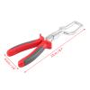 equlup Fuel Feed Pipe Plier, Automotive Replacement Fuel Equipment Car Fuel Feed Pipe Plier Gasoline Fuel Line Hose Clip Clamp Removal Tool for Car Auto view 2
