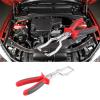equlup Fuel Feed Pipe Plier, Automotive Replacement Fuel Equipment Car Fuel Feed Pipe Plier Gasoline Fuel Line Hose Clip Clamp Removal Tool for Car Auto view 4