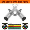 WUSHIXAN 7 Way Replacement Plug, Heavy Duty 7 Pin Round Trailer Connector, Semi Trailer Plug with Extension Spring Guard, 7 Way Plug Adapter for Semi Truck Tractor Trailer - 1PCS view 3
