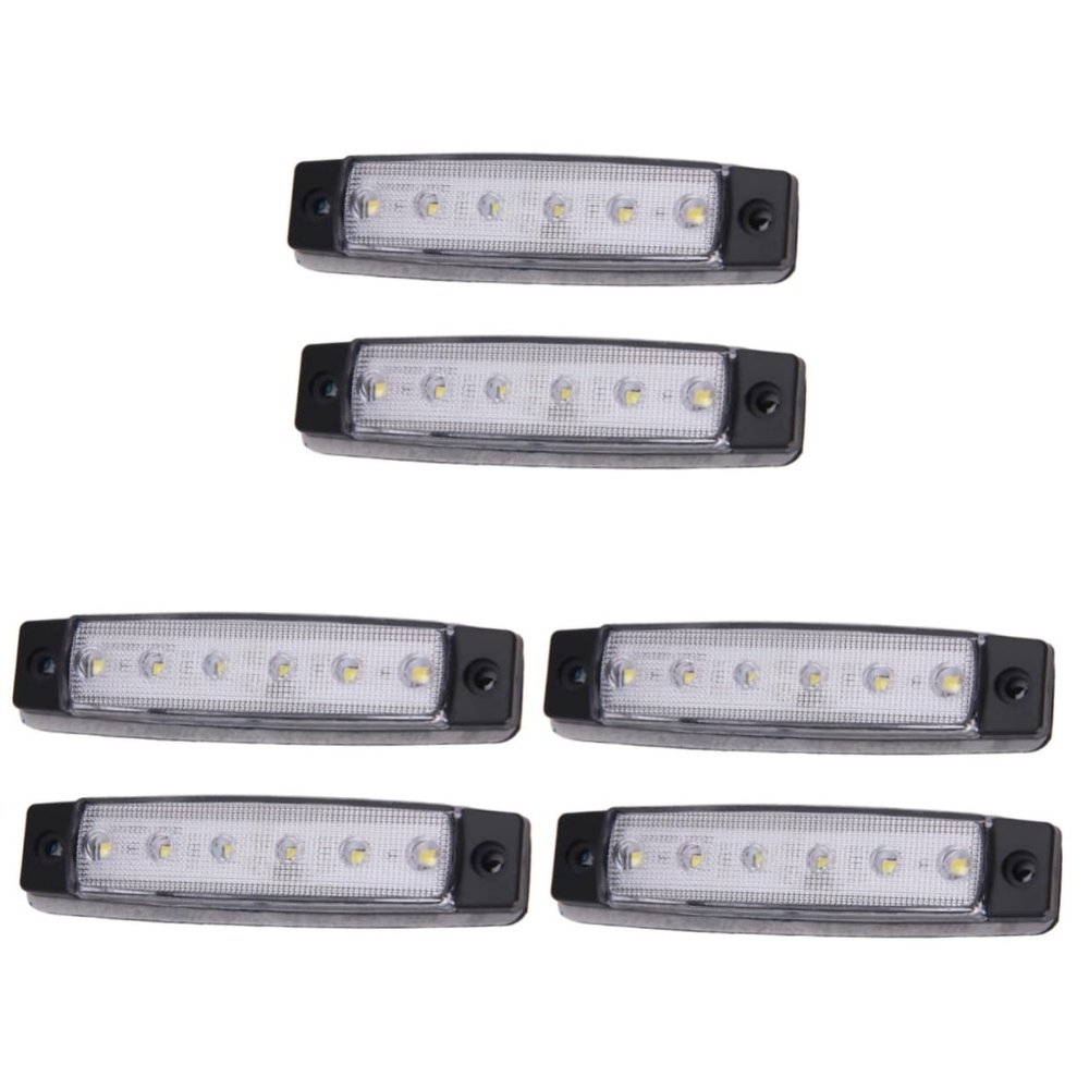 PartyKindom 6pcs Led Car Lights Exterior Trailer Lights Side Marker Indicators for Trucks