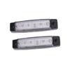 PartyKindom 6pcs Led Car Lights Exterior Trailer Lights Side Marker Indicators for Trucks view 4