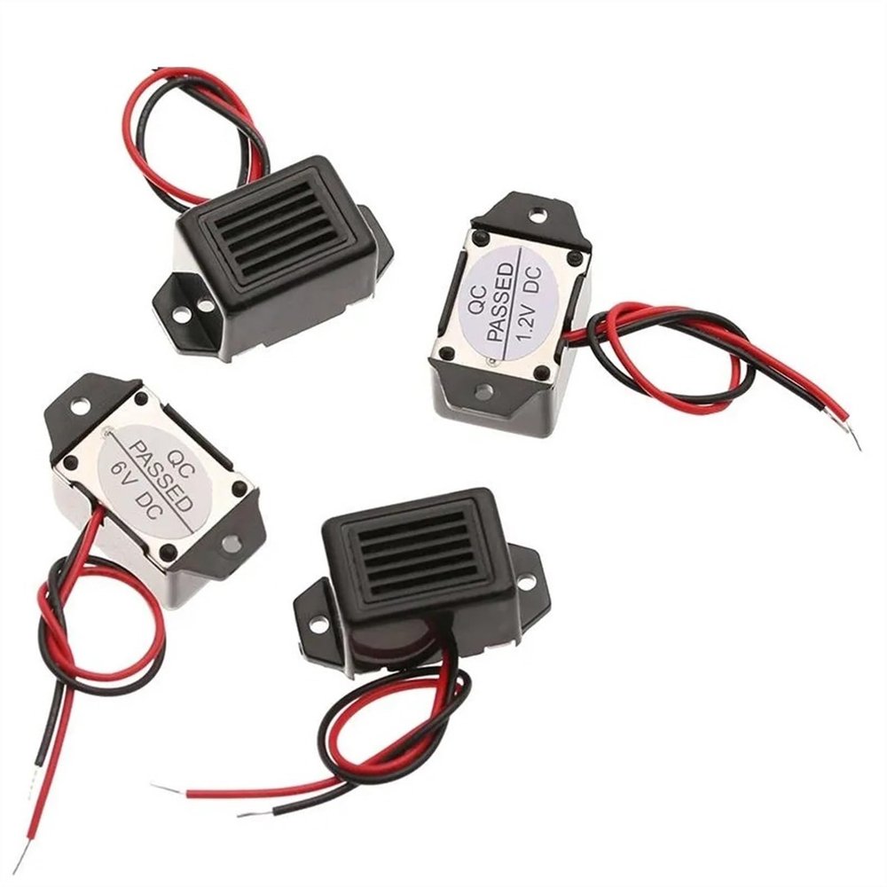 1pc DC 1.2/3/6/12V 85dB 33.5 * 15mm Electronic Buzzer Alarm Mechanical Buzzer Sound Beeper Constant Tone(1.2V)