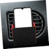 PLAFOPE Car Air Vent Organizer Multi-functional Storage Pouch for Sunglasses Phones and Items Easy Installation Stylish Design for Clean Car Interior Black Red view 2