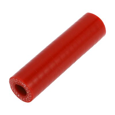 X AUTOHAUX 1 Pcs 10mm 0.39" ID 76mm 2.99" Length 0 Degree Red Car Silicone Hose Coolant Hose Universal