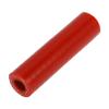X AUTOHAUX 1 Pcs 10mm 0.39" ID 76mm 2.99" Length 0 Degree Red Car Silicone Hose Coolant Hose Universal view 1