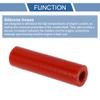 X AUTOHAUX 1 Pcs 10mm 0.39" ID 76mm 2.99" Length 0 Degree Red Car Silicone Hose Coolant Hose Universal view 4