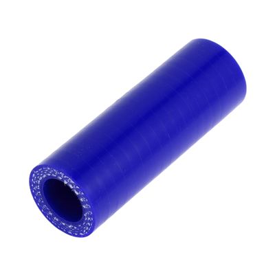 X AUTOHAUX Straight Coupler Silicone Hose 0.63" ID 2.99" Length 0 Degree Universal Car Silicone Hose Coolant Hose 4-Ply 5mm Thickness Air Intake/Turbo/Intercooler Piping Tube Blue 1 Pcs