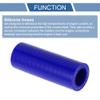 X AUTOHAUX Straight Coupler Silicone Hose 0.71" ID 2.99" Length 0 Degree Universal Car Silicone Hose Coolant Hose 4-Ply 5mm Thickness Air Intake/Turbo/Intercooler Piping Tube Blue 1 Pcs view 4