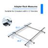 TOOENJOY Compatibility Adapter Rack Kit for Lift Roof Rack Use, Suitable for Non-Extending or Fixed Crossbar, Hold 198LBS view 4