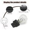 Sephile 10 PCS 3157 Car Tail Light Bulb, Waterproof Waterproof Vehicle Vehicle Turn Signal Light, Universal 12V 21/5W Automotive Brake Light Replacements for Truck SUV Car (White Light) view 3
