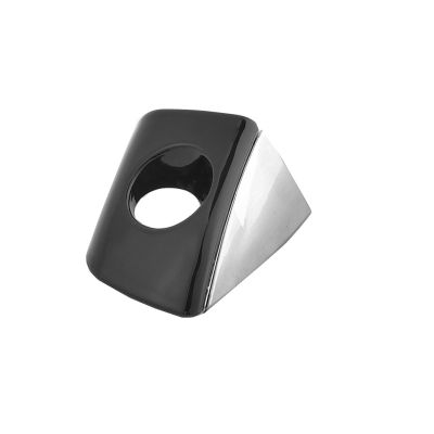 OPFBA Door Handle Key Hole Trim Cover Black Chrome car Exterior Front Left for Audi A6 A7 A8 RS6 RS7 A6/S6 A8/S8 4H1837879 2014-2016