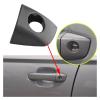 OPFBA Door Handle Key Hole Trim Cover Black Chrome car Exterior Front Left for Audi A6 A7 A8 RS6 RS7 A6/S6 A8/S8 4H1837879 2014-2016 view 3