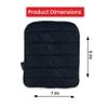 PIRANIMHD Passenger Motorcycle Gel Rear seat Cushion for Moto Guzzi Stelvio view 3