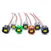 DLAHPJPT Automotive Electrical connectors 2 Pin Car Coolant Temperature Sen/;SOR pl;/UG Wire Harness 1JZ-GTE 2JZ-GTE Miata IAC Connector Fit Compatible 178390-1 178390-2 178390-3(2Pin Gery A,5 Pcs) view 4