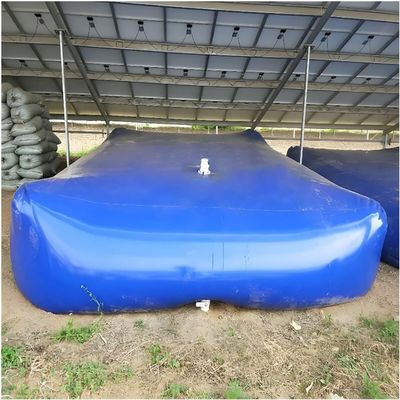 TZLGMDER Water Storage Bags Water Bladder Storage Containers for Truck Beds/Camping/RVs/Swimming Pools, Water Collection Systems Portable(2100L/1.5 * 2 * 0.7M), Blue, jj-99