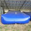 TZLGMDER Water Storage Bags Water Bladder Storage Containers for Truck Beds/Camping/RVs/Swimming Pools, Water Collection Systems Portable(2100L/1.5 * 2 * 0.7M), Blue, jj-99 view 1