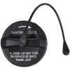 SOLUSTRE Car Cap, Filler Cap, Leakproof Auto Gas Filler Cap Replacement Automotive Cap for Transfer Vented Black view 1
