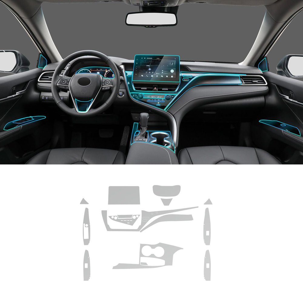 FDAIUN Precut Car Paint Protective Film for Toyota Camry 2021-2023