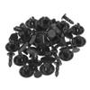 TUCKBOLD Car Front Fender Skirt Clip for Toyota 4Runner 2010-2020 Durable No.9046707211 | Bumper Push Type Plastic Retainer Rivets Black 25 Pcs view 1