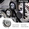 Drive Belt Idler Pulley Belt Tensioner Pulley - Compatible for Mitsubishi Mighty Max 1990-1994 for Mitsubishi Montero Sport 1997-2004 - Replace Part MB609125 view 3