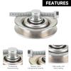 Drive Belt Idler Pulley Belt Tensioner Pulley - Compatible for Mitsubishi Mighty Max 1990-1994 for Mitsubishi Montero Sport 1997-2004 - Replace Part MB609125 view 4