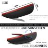 Luminuti 2 Pack Car Rear View Mirror Rain Visor Guard, Side Mirror Rain GuardsCar Side Mirror Covers(Black) view 2
